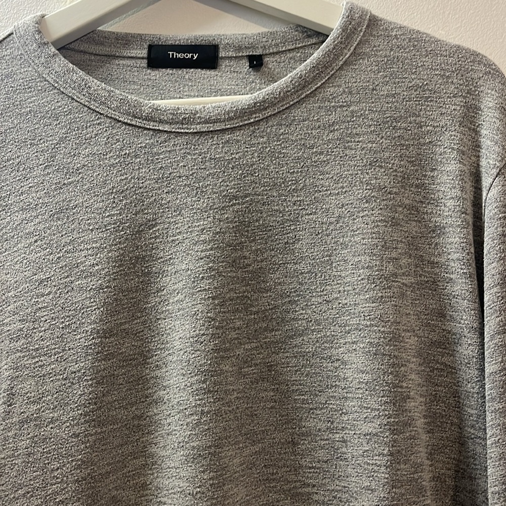 Men's Gray Long Sleeve Shirt Copy